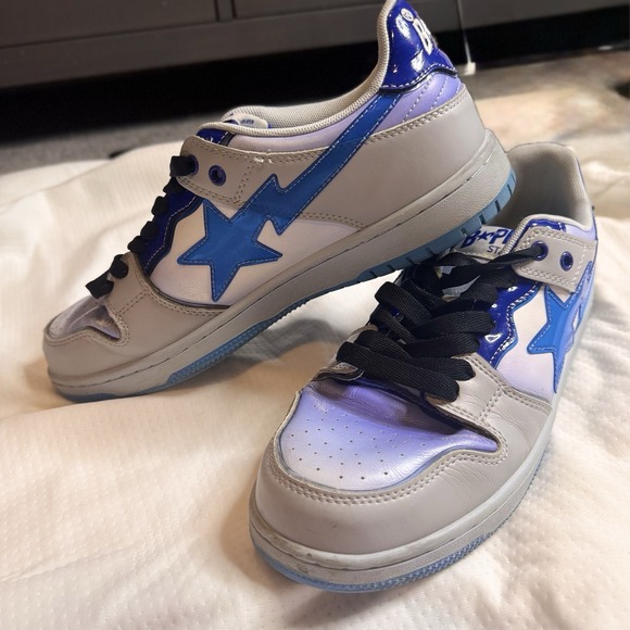 Other - A Bathing Ape BAPE Sk8 Sta M1 Blue US Size 10